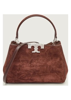 TORY BURCH Kuferek Eleanor | zamsz ze sklepu Gomez Fashion Store w kategorii Kuferki - zdjęcie 187339452