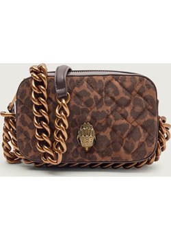 Kurt Geiger Skórzana listonoszka KENSINGTON | zamsz ze sklepu Gomez Fashion Store w kategorii Listonoszki - zdjęcie 187339463