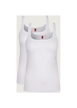 Hugo Bodywear Tank top 2-pack TWIN VEST | Slim Fit ze sklepu Gomez Fashion Store w kategorii Bluzki damskie - zdjęcie 187339514