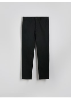 Reserved - Bawełniane spodnie chino slim - zielony ze sklepu Reserved w kategorii Spodnie męskie - zdjęcie 187340020