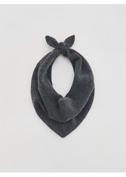 Reserved - Szal z wełną i kaszmirem - ciemnoszary ze sklepu Reserved w kategorii Szaliki i chusty damskie - zdjęcie 187340062