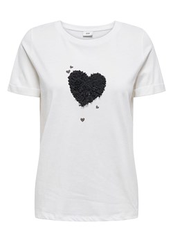 JDY Koszulka w kolorze białym ze sklepu Limango Polska w kategorii Bluzki damskie - zdjęcie 187340443