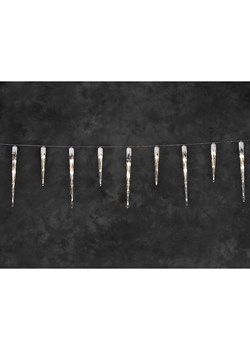 Konstsmide Zasłona świetlna LED w kolorze ciepłej bieli w kształcie sopli - 32 x 375 cm ze sklepu Limango Polska w kategorii Oświetlenie - zdjęcie 187340521