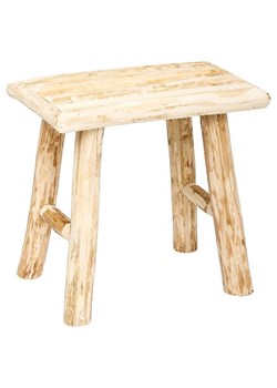 WellHome Hocker w kolorze beżowym - 34,5 x 31 x 23 cm ze sklepu Limango Polska w kategorii Pufy i siedziska - zdjęcie 187340580