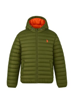 U.S. Polo Assn. Kurtka pikowana w kolorze oliwkowym ze sklepu Limango Polska w kategorii Kurtki męskie - zdjęcie 187340643