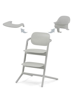 Cybex Krzesełko 3w1 &quot;Lemo&quot; w kolorze szarym do karmienia ze sklepu Limango Polska w kategorii Fotele dziecięce - zdjęcie 187340823