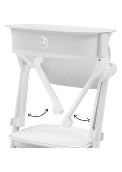 Cybex Wkładka w kolorze białym do krzesełka &quot;Lemo&quot; ze sklepu Limango Polska w kategorii Fotele dziecięce - zdjęcie 187340842