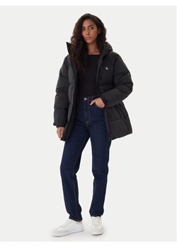 Calvin Klein Jeans Kurtka zimowa LV047D507G Czarny Regular Fit ze sklepu MODIVO w kategorii Kurtki damskie - zdjęcie 187340980