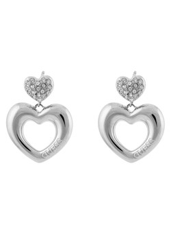 Guess Kolczyki JUBE05209JW Srebrny ze sklepu MODIVO w kategorii Kolczyki - zdjęcie 187341000