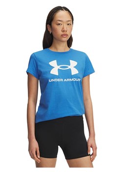 Under Armour Koszulka sportowa w kolorze niebieskim ze sklepu Limango Polska w kategorii Bluzki damskie - zdjęcie 187341520