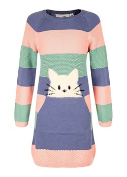 happy girls by Eisend Sukienka w kolorze zielono-jasnoróżowo-fioletowym ze sklepu Limango Polska w kategorii Sukienki dziewczęce - zdjęcie 187341550