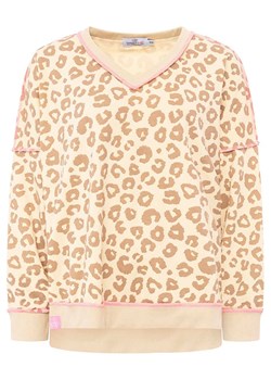 Zwillingsherz Bluza &quot;Soft Leo&quot; w kolorze beżowym ze sklepu Limango Polska w kategorii Bluzy damskie - zdjęcie 187341693