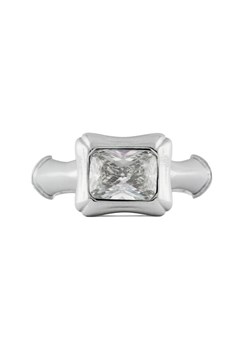 Pierścionek Guess JUBR05 173JW Srebrny ze sklepu eobuwie.pl w kategorii Pierścionki - zdjęcie 187341771