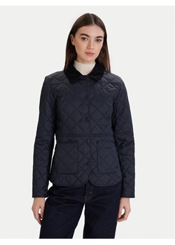 Barbour Kurtka przejściowa Deveron Quilted LQU1012NY71 Granatowy Regular Fit ze sklepu MODIVO w kategorii Kurtki damskie - zdjęcie 187343344