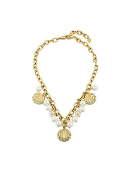 Guess Naszyjnik JUBN05 122JW Złoty ze sklepu MODIVO w kategorii Naszyjniki - zdjęcie 187343380