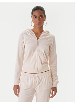 Juicy Couture Bluza Robyn JCSEBJ007G Różowy Slim Fit ze sklepu MODIVO w kategorii Bluzy damskie - zdjęcie 187343384