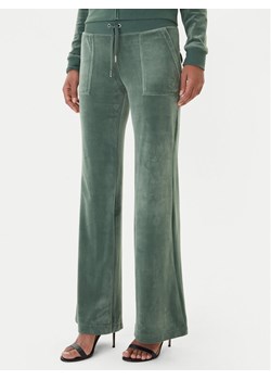Juicy Couture Spodnie dresowe Layla JCSEBJ001 Zielony Flared Leg ze sklepu MODIVO w kategorii Spodnie damskie - zdjęcie 187343403