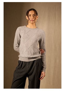 Perfect Cashmere Kaszmirowy sweter &quot;Penden&quot; w kolorze jasnoszarym ze sklepu Limango Polska w kategorii Swetry damskie - zdjęcie 187344000