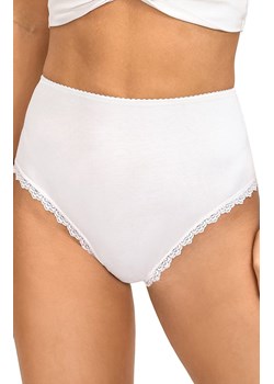 Donna figi damskie bawełniane pełne białe 251, Kolor biały, Rozmiar S, Donna ze sklepu Intymna w kategorii Majtki damskie - zdjęcie 187344322