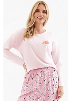 Bawełniana piżama damska Tori 3510, Kolor różowy-wzór, Rozmiar S, Taro ze sklepu Intymna w kategorii Piżamy damskie - zdjęcie 187344722