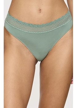 Triumph stringi damskie Feel of Modal 10219764-1773, Kolor miętowy, Rozmiar L, Triumph ze sklepu Intymna w kategorii Majtki damskie - zdjęcie 187344903