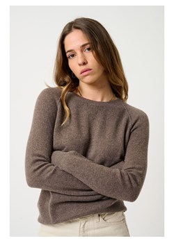 AUTHENTIC CASHMERE Kaszmirowy sweter &quot;Etret&quot; w kolorze brązowym ze sklepu Limango Polska w kategorii Swetry damskie - zdjęcie 187345814