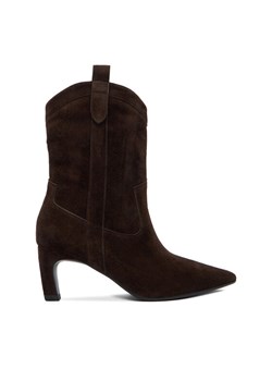 Botki GINO ROSSI EO-ZARA-LT2546 Brązowy ze sklepu eobuwie.pl w kategorii Botki - zdjęcie 187345844