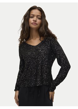 Vero Moda Bluzka Leilani 10318223 Czarny Loose Fit ze sklepu MODIVO w kategorii Bluzki damskie - zdjęcie 187346122