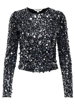 ONLY Bluzka Catina 15358382 Czarny Slim Fit ze sklepu MODIVO w kategorii Bluzki damskie - zdjęcie 187346153