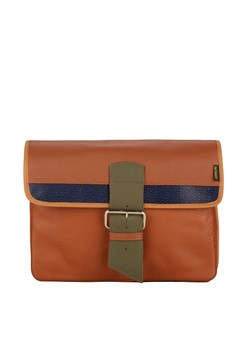 brązowa torebka damska skórzana  listonoszka na ramię Student ze sklepu Słoń Torbalski w kategorii Listonoszki - zdjęcie 187346392