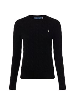 Polo Ralph Lauren Sweter damski z zawartością kaszmiru Kobiety Kaszmir czarny jednolity ze sklepu vangraaf w kategorii Swetry damskie - zdjęcie 187346413