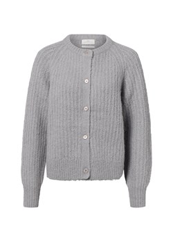 Fynch-Hatton Damski kardigan z zawartością alpaki i wełny Kobiety szary marmurkowy ze sklepu vangraaf w kategorii Swetry damskie - zdjęcie 187346420