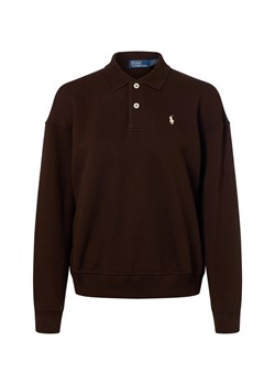 Polo Ralph Lauren Bluza damska Kobiety czekoladowy jednolity ze sklepu vangraaf w kategorii Bluzy damskie - zdjęcie 187346430
