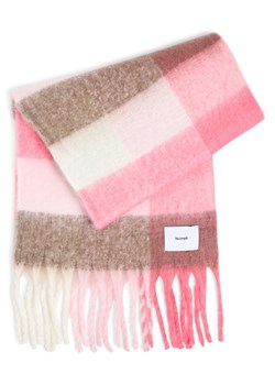 Nümph Szalik damski - NUCira Kobiety różowy w kratkę ze sklepu vangraaf w kategorii Szaliki i chusty damskie - zdjęcie 187346463