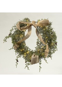 Wianek wiszący LED Forest Charm 50 cm ze sklepu dekoria.pl w kategorii Dekoracje bożonarodzeniowe - zdjęcie 187346544