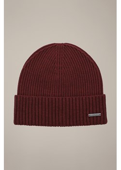 Czapka Bordowa Jostein ze sklepu Lancerto S.A. w kategorii Dodatki męskie - zdjęcie 187346601