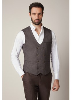 Kamizelka Brązowa Bienno ze sklepu Lancerto S.A. w kategorii Kamizelki męskie - zdjęcie 187346642