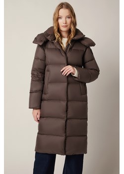 Kurtka Puchowa Brązowa Matilde ze sklepu Lancerto S.A. w kategorii Kurtki i płaszcze damskie - zdjęcie 187346663