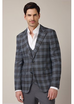Marynarka Szara w Kratę Corinaldo ze sklepu Lancerto S.A. w kategorii Marynarki męskie - zdjęcie 187346691