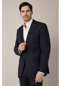 Marynarka z Wełną Czarna Formal ze sklepu Lancerto S.A. w kategorii Marynarki męskie - zdjęcie 187346693