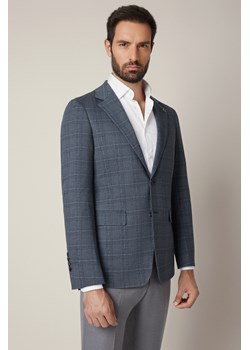 Marynarka Granatowa w Kratę Pacentro ze sklepu Lancerto S.A. w kategorii Marynarki męskie - zdjęcie 187346712