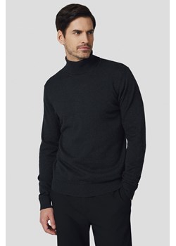 Golf Męski Szary Bawełniany Sindre ze sklepu Lancerto S.A. w kategorii Swetry męskie - zdjęcie 187346730