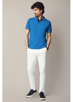 Spodnie Białe Chino z Bawełną Monaco ze sklepu Lancerto S.A. w kategorii Spodnie męskie - zdjęcie 187346742