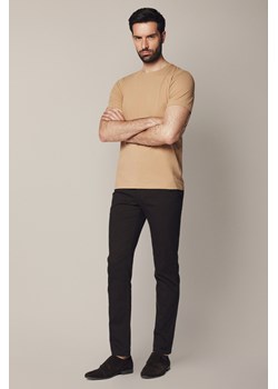 Spodnie Brązowe Chino z Bawełną Maroko ze sklepu Lancerto S.A. w kategorii Spodnie męskie - zdjęcie 187346744