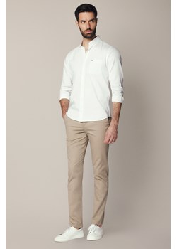 Spodnie Jasnobeżowe Chino z Bawełną Maroko ze sklepu Lancerto S.A. w kategorii Spodnie męskie - zdjęcie 187346751