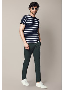 Spodnie Zielone Chino z Bawełną Monaco ze sklepu Lancerto S.A. w kategorii Spodnie męskie - zdjęcie 187346754
