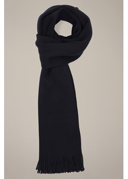 Szal Wełniany Granatowy Unisex ze sklepu Lancerto S.A. w kategorii Dodatki męskie - zdjęcie 187346774