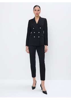 Mohito - Czarne spodnie cygaretki - czarny ze sklepu Mohito w kategorii Spodnie damskie - zdjęcie 187346813