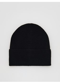 Reserved - Czapka beanie - czarny ze sklepu Reserved w kategorii Czapki zimowe męskie - zdjęcie 187347073