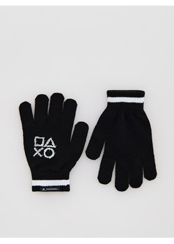 Reserved - Rękawiczki Playstation - czarny ze sklepu Reserved w kategorii Rękawiczki dziecięce - zdjęcie 187347592